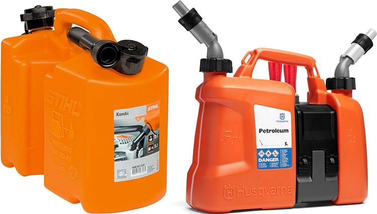Stihl Benzin- Öl- Profi Kombikanister orange 5l
