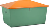CEMO Streugutbehälter 2200 L Grün/Orange 210.1810.120.