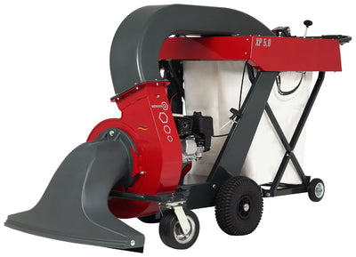 Remarc Laub- und Abfallsauger LS XP 5.0 RQ rot inkl. Trocken- und Naßgutsack u. Rollgestell