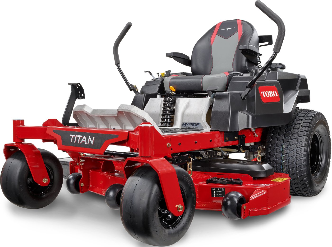 Toro Null-Wendekreis Mäher TITAN MyRide ZXM 4875 - Modell 2024 nur 