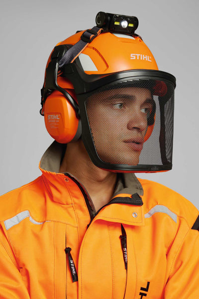 STIHL Stirnlampe mit Helmhalterung