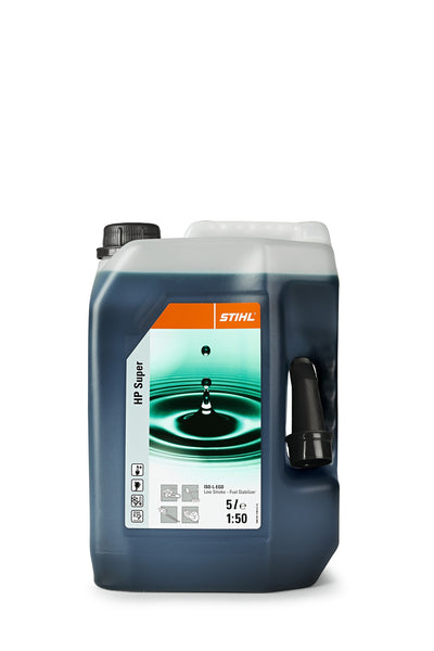 STIHL 2-Takt-Motorenöl HP Super, 10 l (für 500 l Kraftstoff)