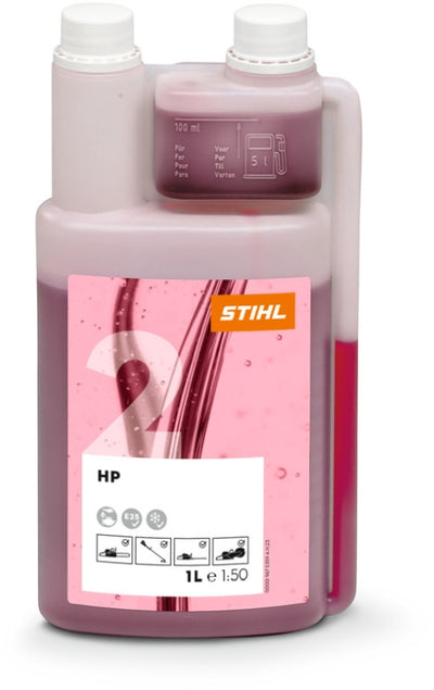 STIHL 2-Takt-Motorenöl HP, 1 l Dosierflasche (für 50 l Kraftstoff)