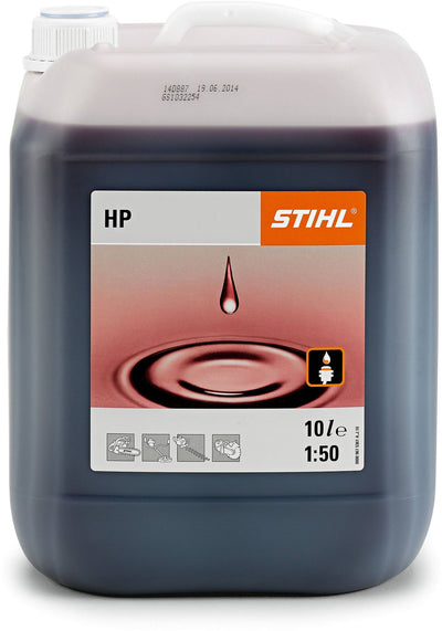 STIHL 2-Takt-Motorenöl HP, 10L (für 500 l Kraftstoff)