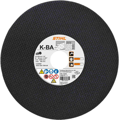 STIHL Kunstharz-Trennschleifscheibe Stein, Ø 350 mm