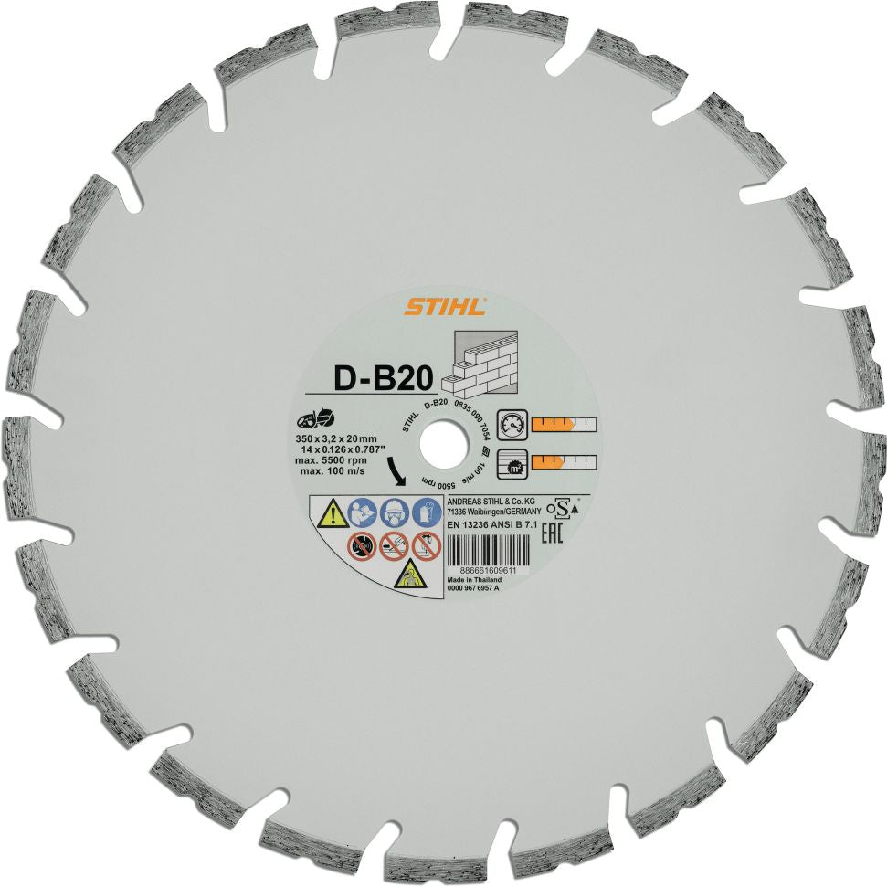 STIHL Diamant-Trennscheibe Ø 400 mm B20