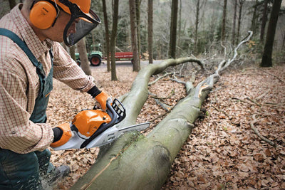 STIHL Benzin-Motorsäge MS 391, Schienenlänge 40cm