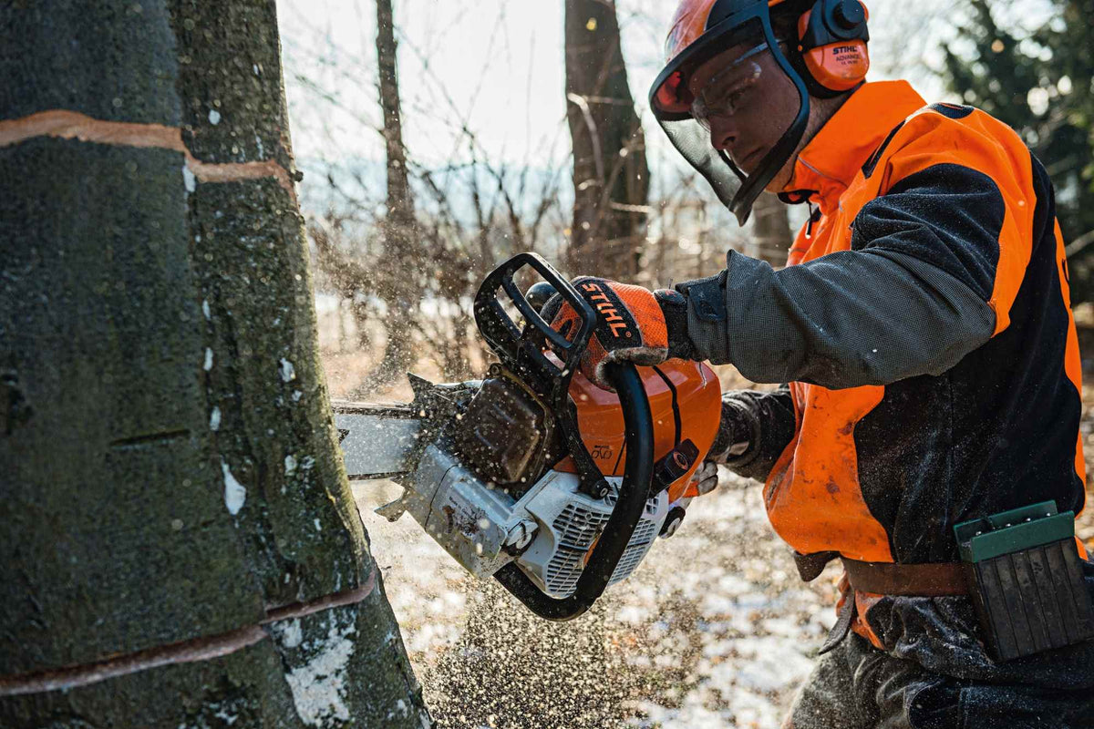 STIHL Profi Motorsäge MS 661 C-M, RS, Schienenlänge 71cm, Leichtbausch.