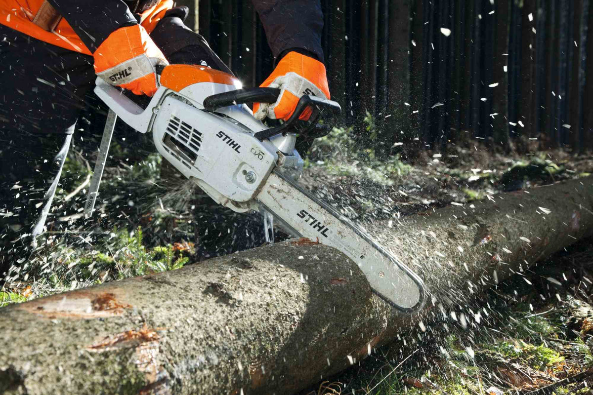 STIHL Profi Motorsäge MS 201 C-M, PS3, Schienenlänge 35cm