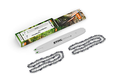 STIHL Sägeketten-Führungsschienen-Set Cut Kit 4, PM3, Schienenlänge 35 cm