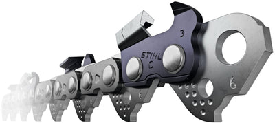 STIHL Sägekette 3/8" Rapid Hexa (RH), 1,6 mm, 72TG, 50 cm