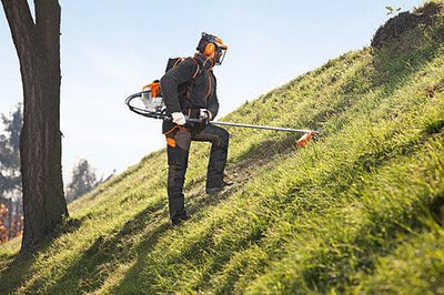 STIHL Rückentragbare Benzin-Motorsense FR 410 C-E / AC 25-2 - Modell 2025