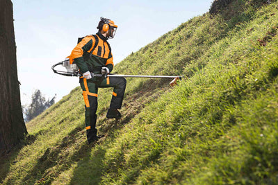 STIHL Rückentragbare Benzin-Motorsense FR 410 C-E / AC 25-2 - Modell 2025