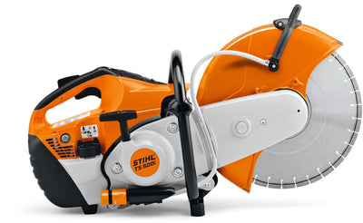 STIHL Benzin-Trennschleifer TS 500i mit STIHL 350mm K-ME Stahl-Trennscheibe