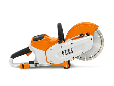 STIHL Akku-Trennschleifer TSA 230, ohne Akku und Ladegerät mit STIHL 230mm K-ME Stahl-Trennscheibe - Modell 2024