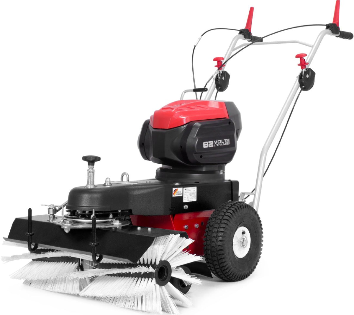 4F Schmutz- und Schneekehrmaschine Limpar 74 "Switch"  Cramer Powerhead 82V - Geräteträger ohne Akku, Ladegerät und Bürste