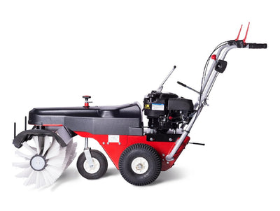 4F Schmutz- und Schneekehrmaschine Limpar 82 Vario E-Start mit Winterkehrbürstensatz - Modell 2025