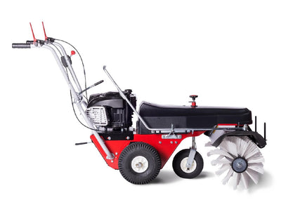 4F Schmutz- und Schneekehrmaschine Limpar 82 Vario E-Start mit Winterkehrbürstensatz - Modell 2025