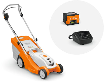 STIHL Akku-Rasenmäher RMA 239 mit Akku AK 20 und Ladegerät AL 101