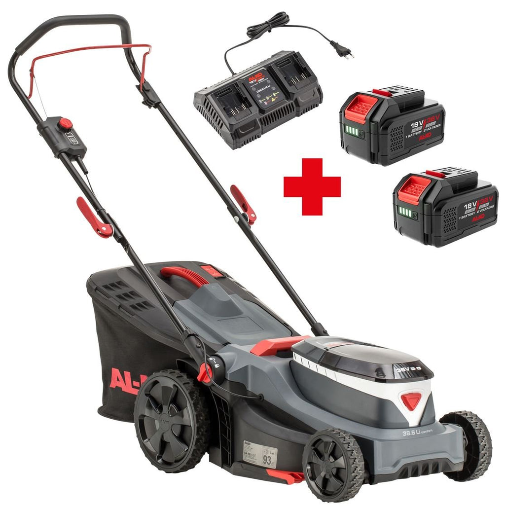 AL-KO Akku Rasenmäher 38.6 Li COMFORT SET
inkl. 2 x Akku