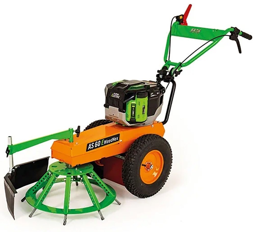 AS-Motor Akku-Wildkrautentferner 60 EWeedHex ohne Bürste, Akku und Ladegerät