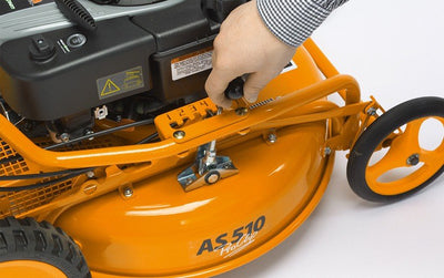 AS-Motor Benzin-Mulchmäher mit Vario-Radantrieb 510 ProClip 2T ES A - Modell 2025
