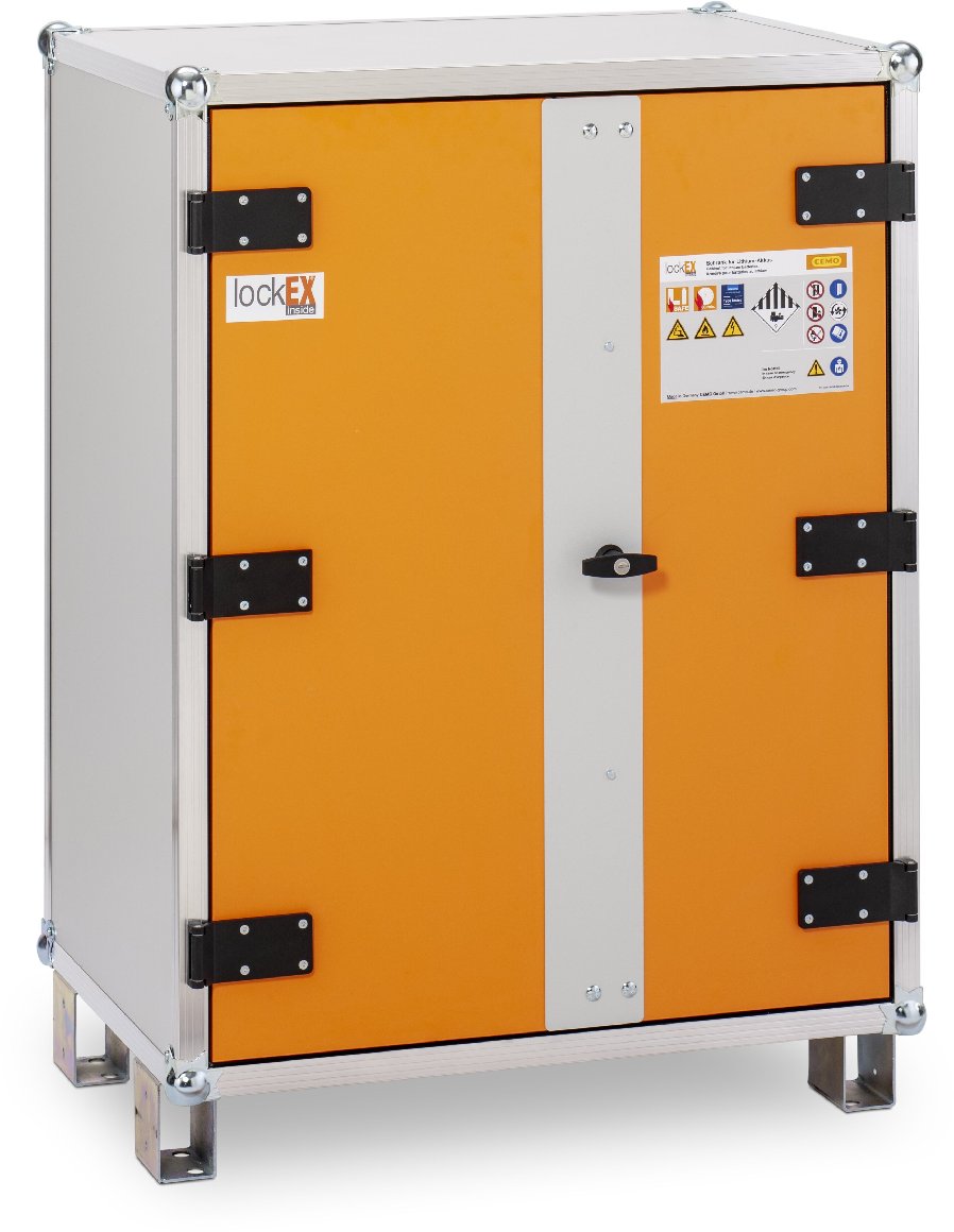 CEMO CEMO Akku-Lagerschrank 8/10, mit Füßen 211.7012.003