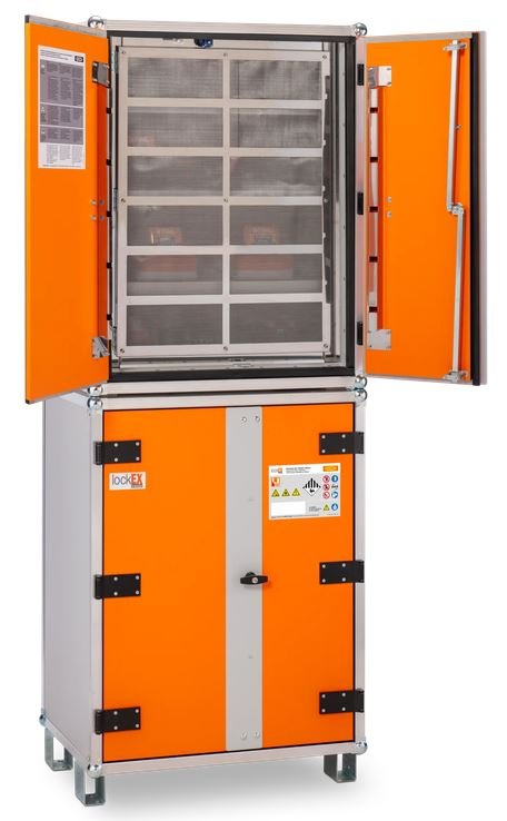 CEMO Akku-Ladeschrank 8/20 Basic 400 V lockEX 211.7031.001