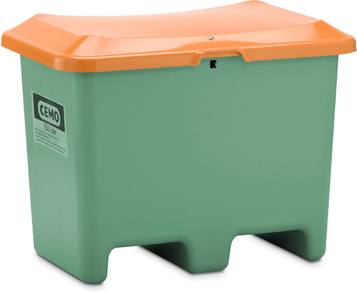 CEMO Streugutbehälter PLUS3 200L unterfahrbar 210.0410.022.
