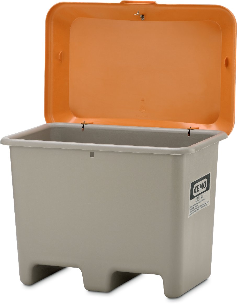 CEMO Streugutbehälter PLUS3 200L unterfahrbar 210.0410.022