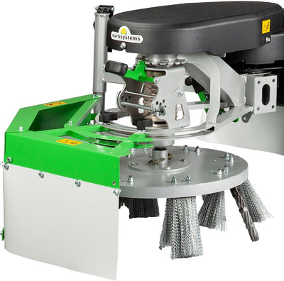 Eurosystems Anbau-Profi-Wildkrautbürste Grundgerät ohne Borstenträger und ohne Borsten