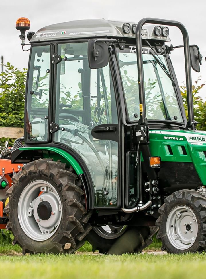 FERRARI Kabine mit Heizungs- und Lüftungsanlage passend für Raptor 35 -inkl. Montagekosten