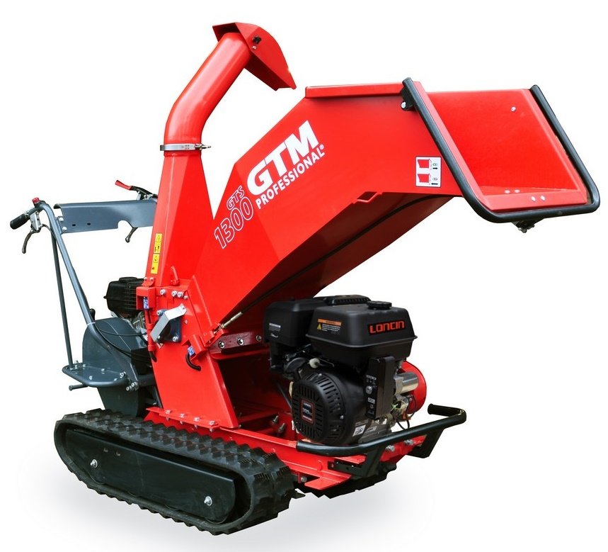 GTM Professional Benzin-Häcksler GTS1300RGE Raupenantrieb mit E-Start
