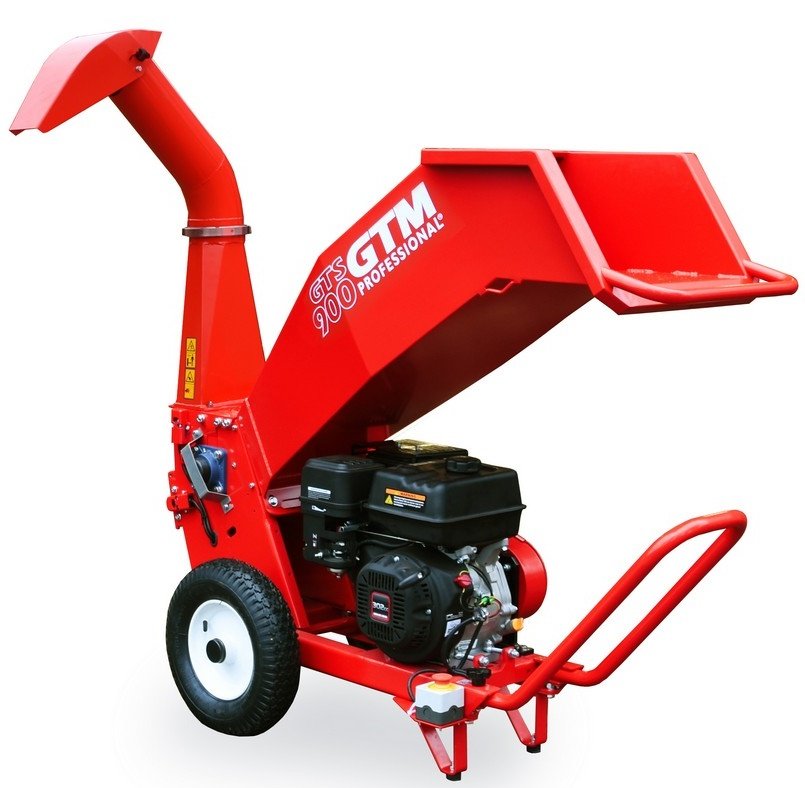 GTM Professional Benzin-Häcksler GTS902CGTO - mit drehbarem Auswurf