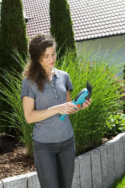 Gardena Akku-Grasschere ComfortCut Li mit integriertem Li.Ion Akku - Modell 2025
