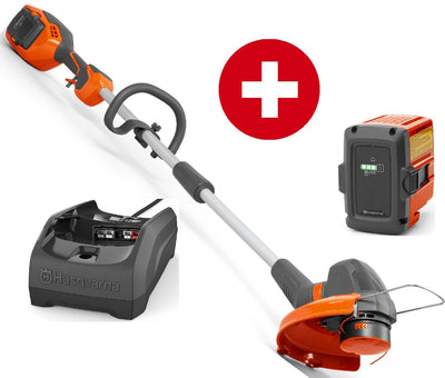 Husqvarna Akku-Trimmer 110iL - Set mit Akku Bli10 und Ladegerät C80 - Modell 2025