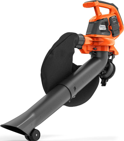 Husqvarna Akku-Blas-Sauggerät 120iBV mit Akku B140 und Ladegerät C80 - - Vorführgerät mit leichten Kratzern