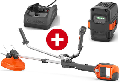 Husqvarna Akku-Motorsense Set 220iR - inkl. Akku B140 + Ladegerät C80 - Modell 2025