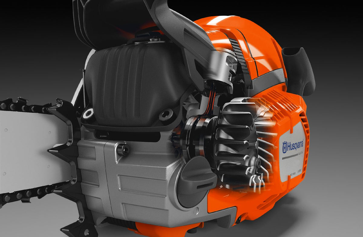 Husqvarna Profi Benzin Motorsäge 555 / 45