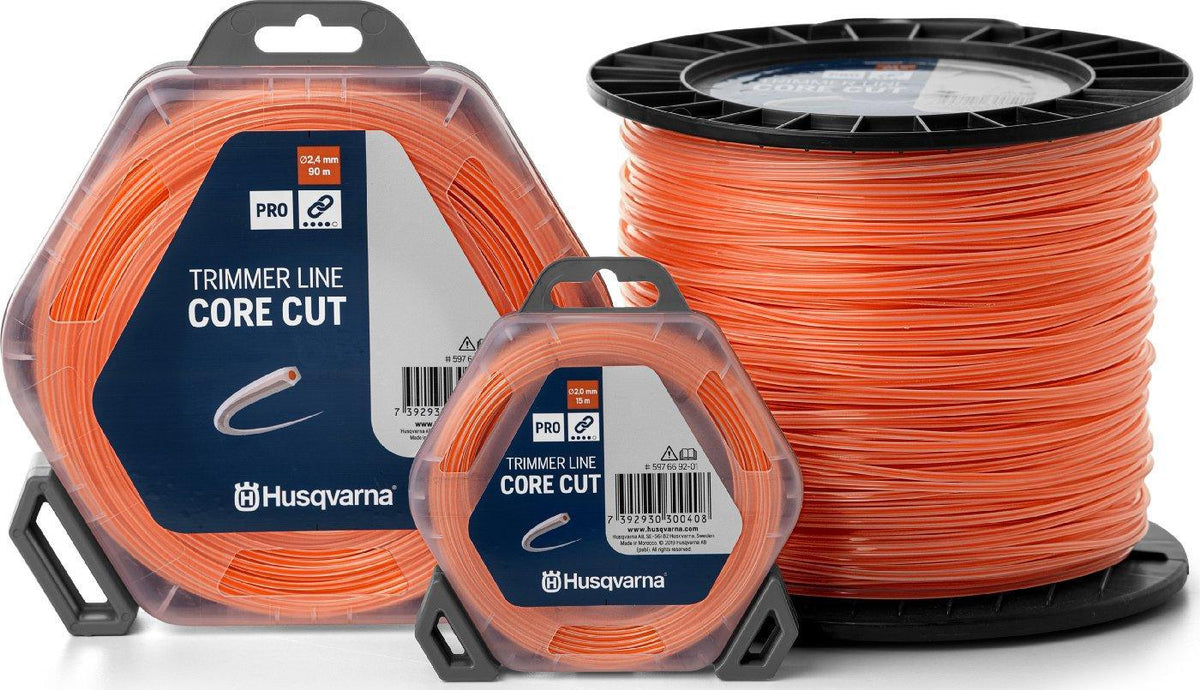 Husqvarna Trimmerfaden Core-Cut 4,0mm / 80 m Länge