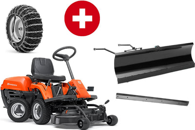 Rasentraktoren mit Winterpaket