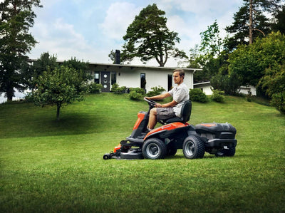 Husqvarna Akku-Frontmäher Rider 200iX - Grundgerät ohne Mähdeck - Modell 2025
