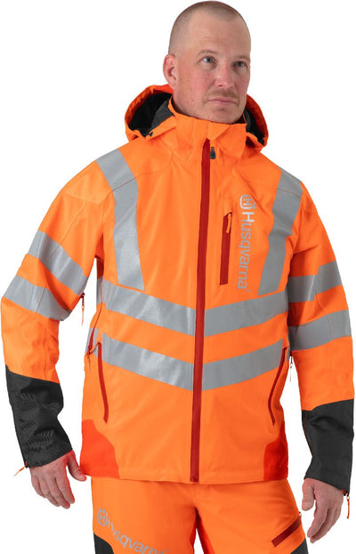 Husqvarna Wetterschutzjacke Technical Vent High Viz