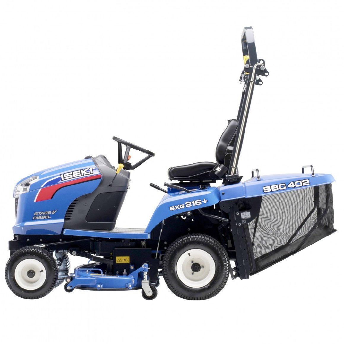 Iseki Diesel-Rasentraktor SXG 216 M mit mechanischer Entleerung