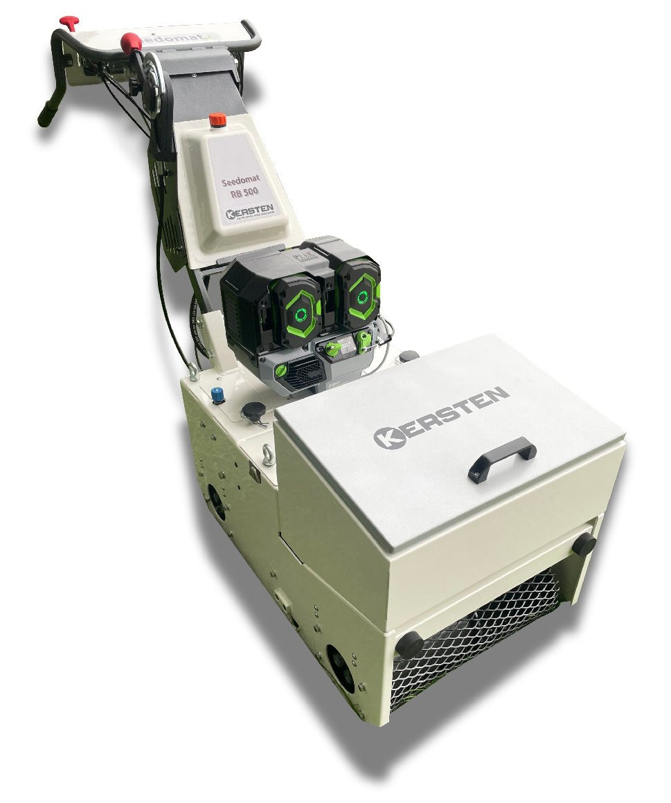 Kersten Rasenbaumaschine Seedomat e -ohne Akku und Ladegerät