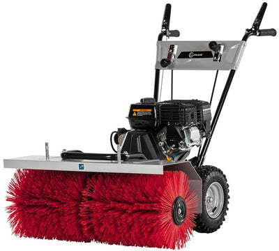 Lumag Schmutz- und Schneekehrmaschine KM 800 SET inkl. Schneeschild und Kehrgutbehälter - Modell 2025