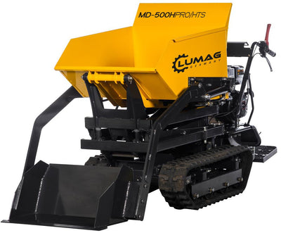 Lumag Hydr. Benzin-Raupendumper (High-Tip-Funktion) MD 500H PROHTS (mit Schaufel) - Modell 2025