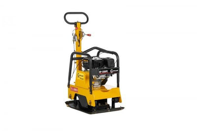 Lumag Benzin-Rüttelplatte RP 130 HPC inkl. Gummimatte u. Fahrwerk - Modell 2025