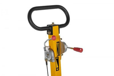 Lumag Benzin-Rüttelplatte RP 130 HPC inkl. Gummimatte u. Fahrwerk - Modell 2025