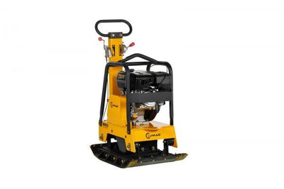 Lumag Benzin-Rüttelplatte RP 160 HPC inkl. Gummimatte u. Fahrwerk - Modell 2025